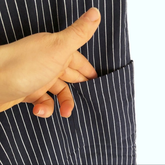 Anthropologie Stonington Stripe Wide Leg Pants M - Picture 3 of 5